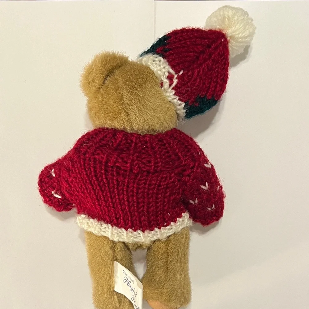Chrisha Playful Plush Vintage Teddy Bear - Christmas 1996 - Picture 4 of 10
